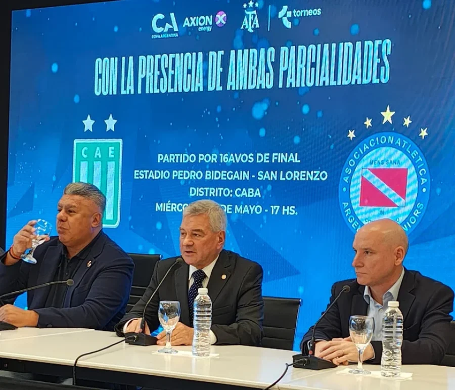 La AFA y el Ministerio de Seguridad hicieron el anuncio.