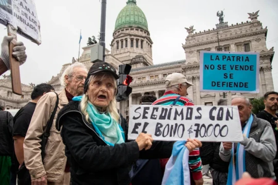 La postal de cada mi&eacute;rcoles en el Congreso.