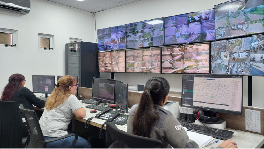 VIDEOVIGILANCIA. La Municipalidad prosigue invirtiendo para la protecci&oacute;n de los ciudadanos.