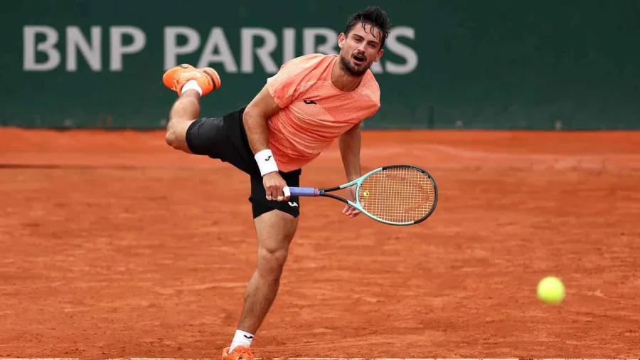 Fin del sue&ntilde;o para Navone en Roland Garros.