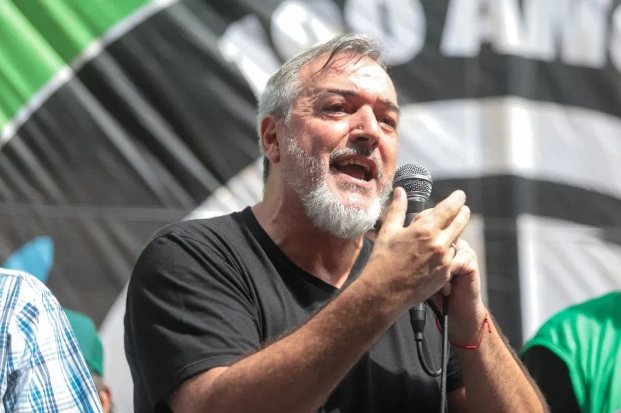 Rodolfo Aguiar, secretario general de ATE.