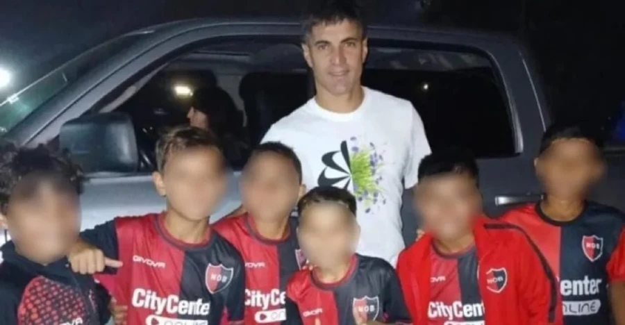 POLEMICA. La foto fue con el jugador Malcorra.