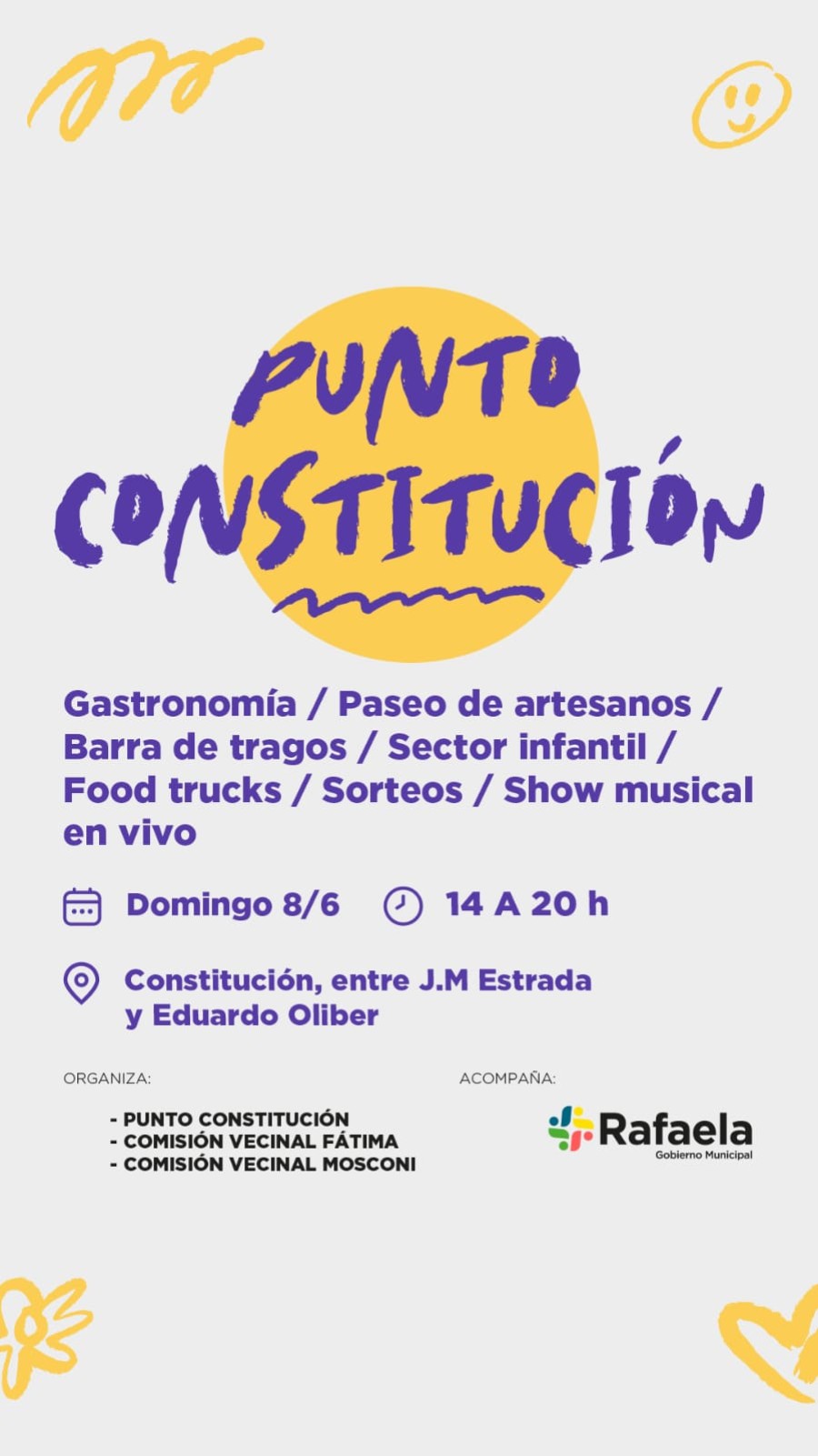 Habr&aacute; espacios para grandes y chicos y espect&aacute;culos de academias locales.