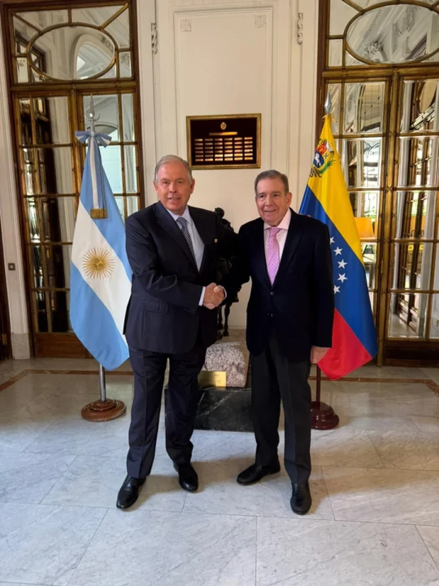 Gerardo Werthein y Edmundo Gonz&aacute;lez Urrutia.