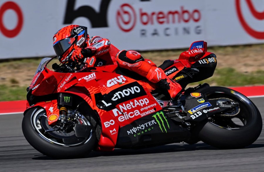 Marc M&aacute;rquez fue el mejor del viernes con la Ducati.