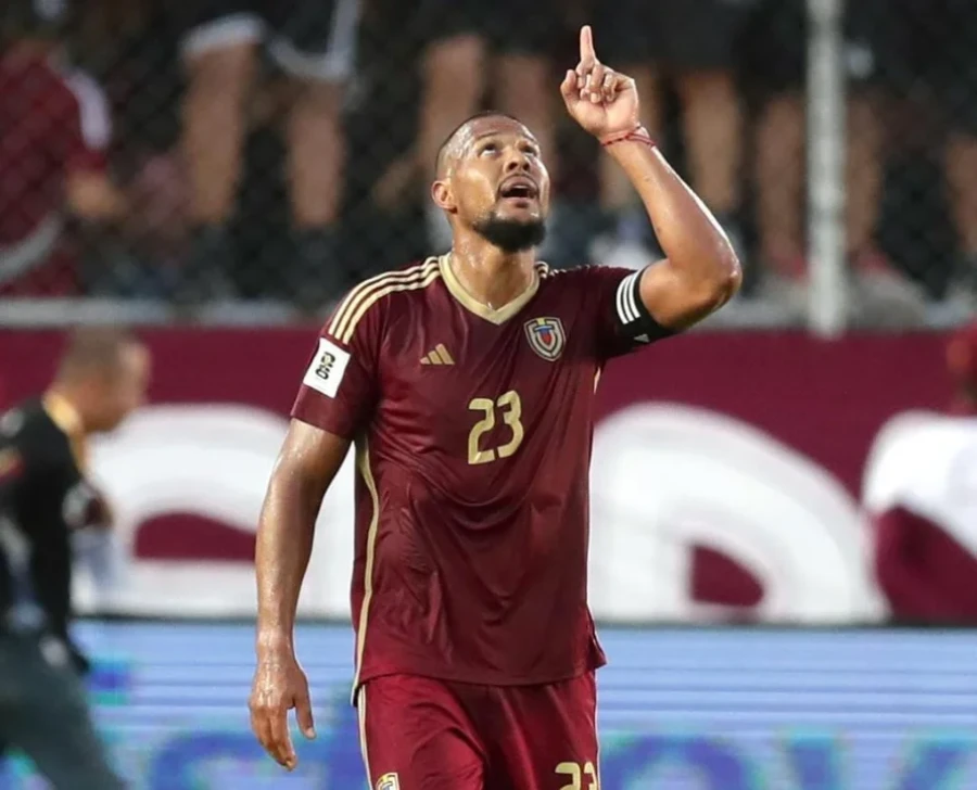 SALOMON RONDON. Figura en Venezuela.