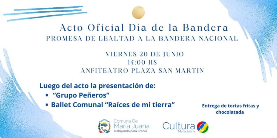 Anuncio de la realizaci&oacute;n.
