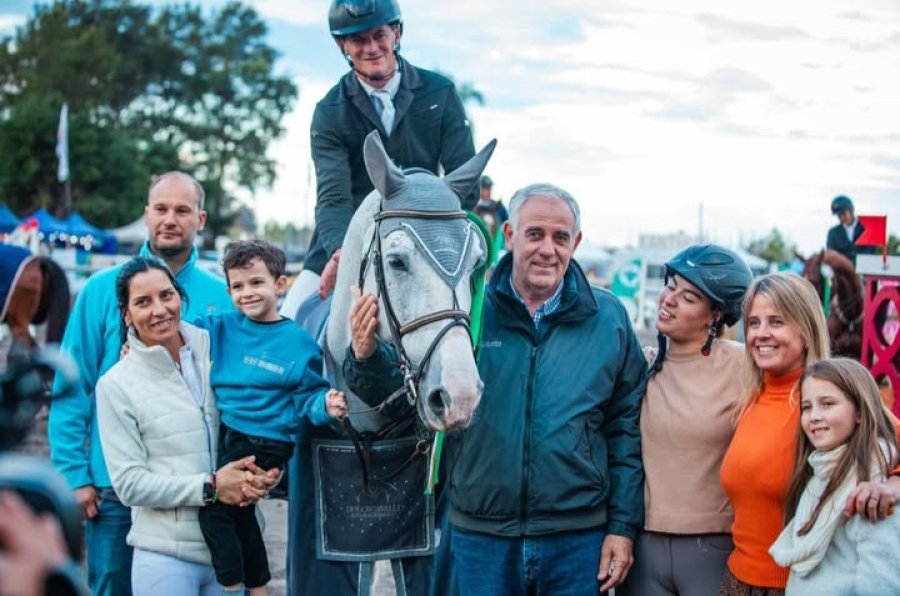 CAMPEON. V&iacute;ctor Rico tuvo un gran fin de semana.