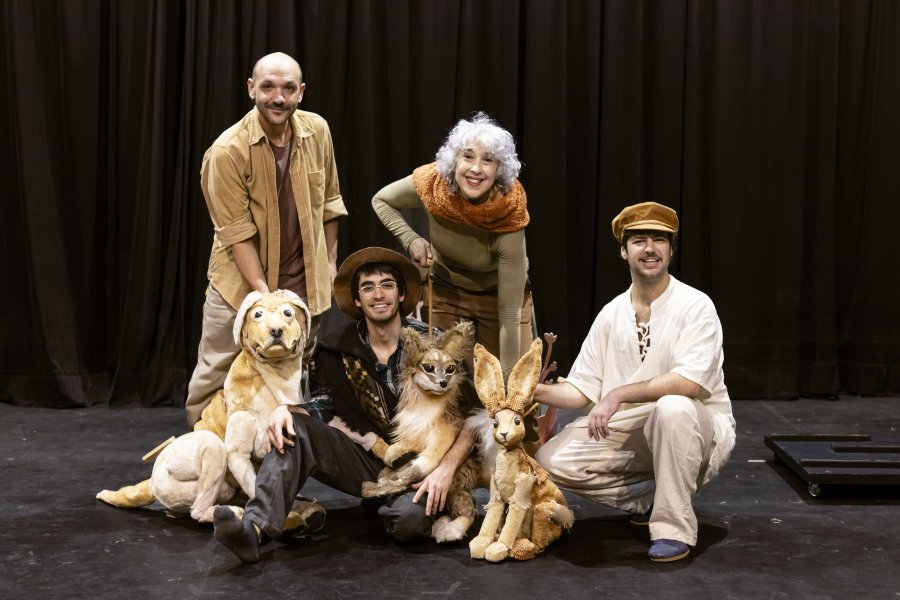 El zorro, el labrador y el buen hombre, una de las obras para toda la familia que estar&aacute;n en el FTR.