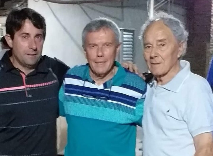 Jos&eacute; Luis Costamagna, Rogelio Mitri y Delmiro M&uuml;ller.