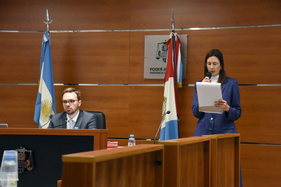 El juez penal Nicol&aacute;s Stegmayer se encargar&aacute; de decidir la pena para Ullrich. (FOTO PRENSA PODER JUDICIAL SANTA FE)