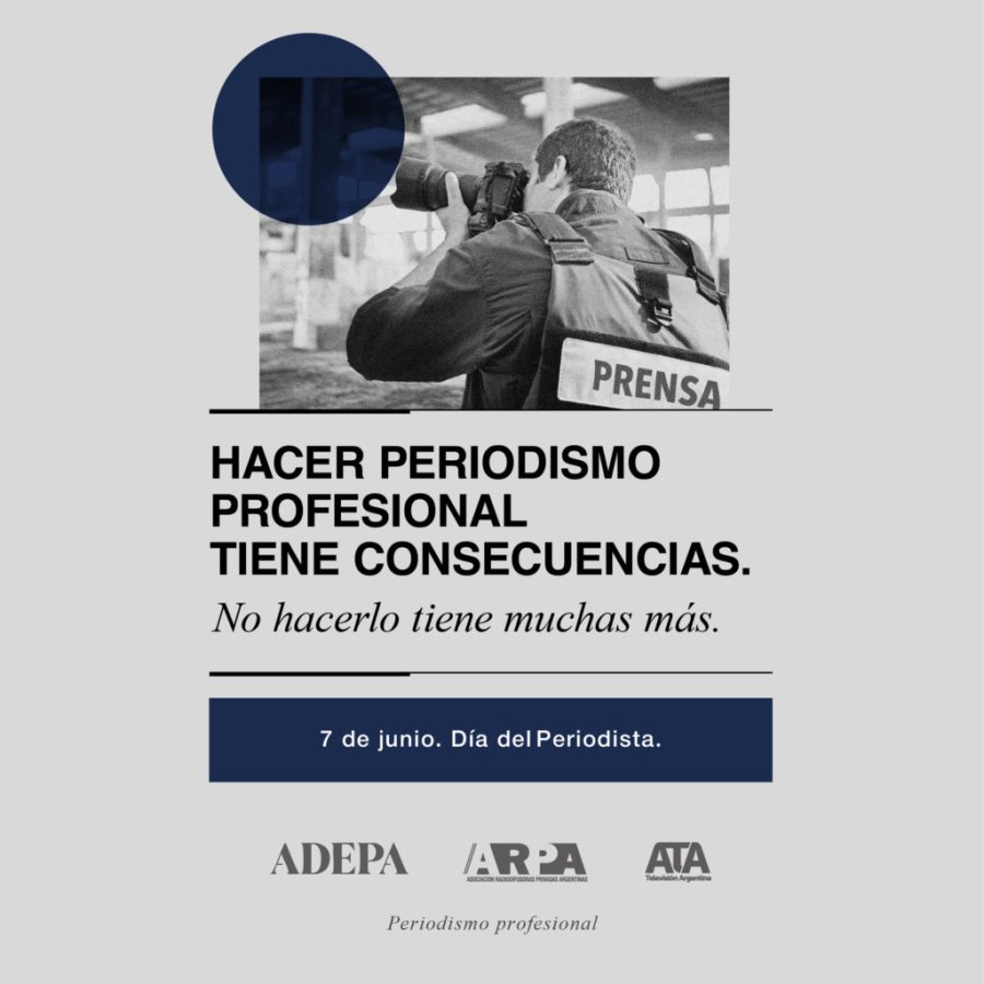 El evento conto con representantes de medios, periodistas y referentes del &aacute;mbito acad&eacute;mico.