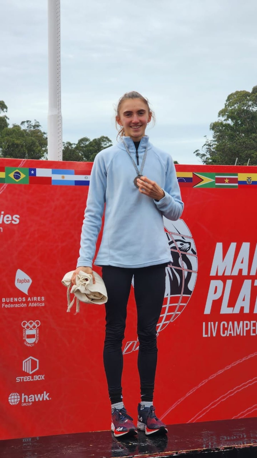 SOFIA FREGONA. La internacional rafaelina ir&aacute; por un nuevo logro.
