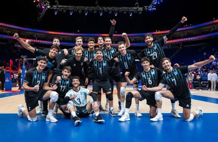 FELICIDAD. Otro gran triunfo del equipo argentino.