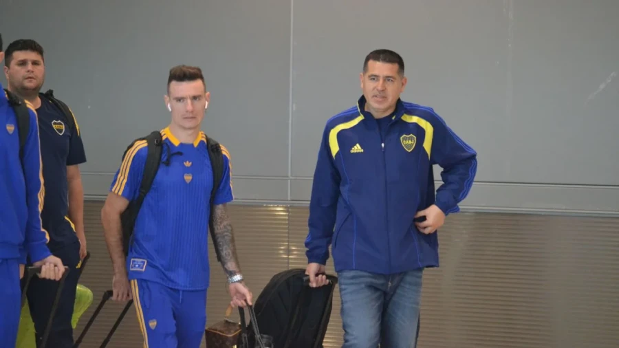 EN MIAMI. El presidente de Boca.