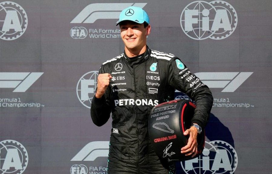 George Russell logr&oacute; el mejor tiempo en la clasificaci&oacute;n de la F1.