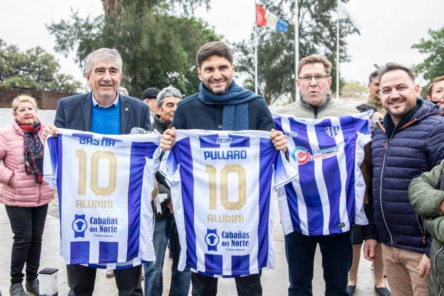 El gobernador Pullaro desarroll&oacute; una intensa agenda de actividades en localidades del departamento San Justo.
