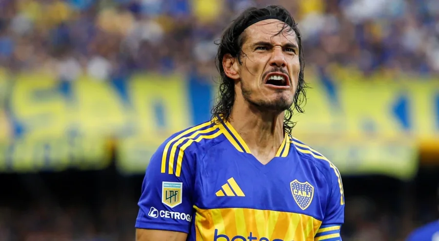 Cavani, otra vez afuera por lesi&oacute;n.