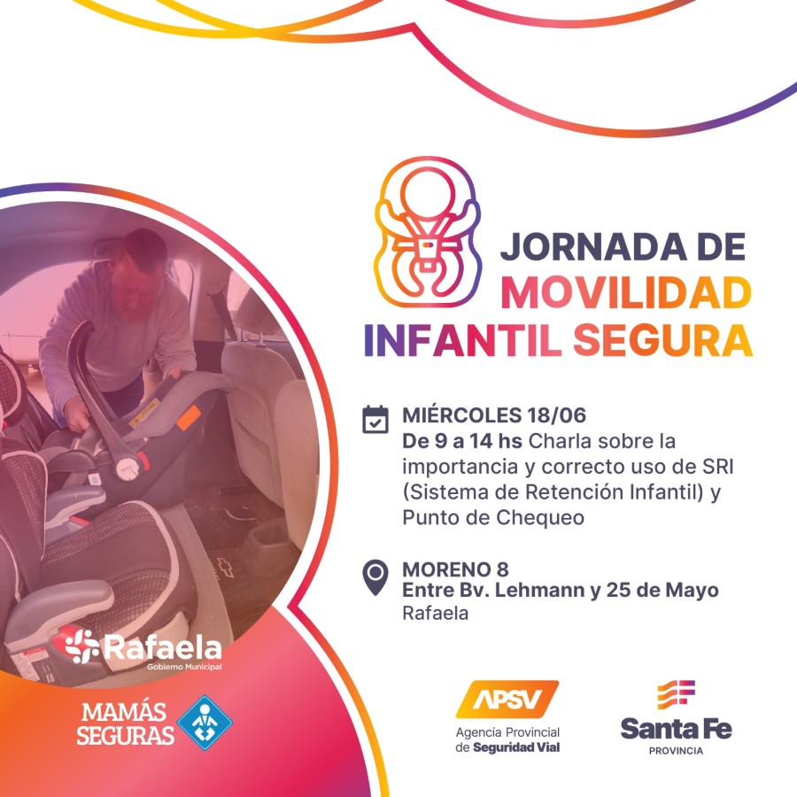 Los especialistas abordar&aacute;n todo lo relacionado con Sistemas de Retenci&oacute;n Infantil.