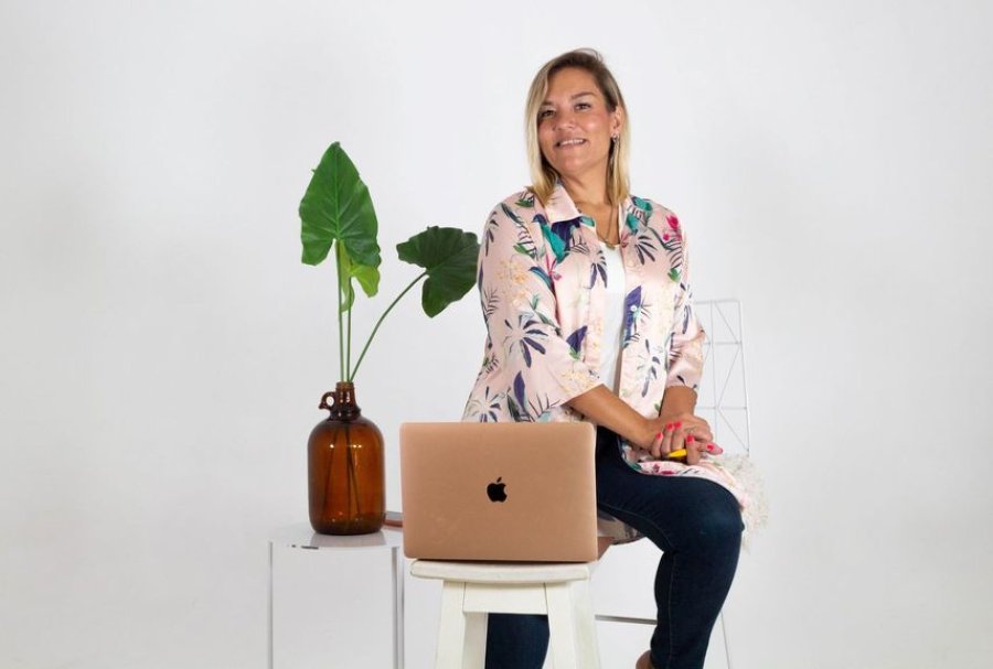 Mery S&aacute;nchez en la ciudad.