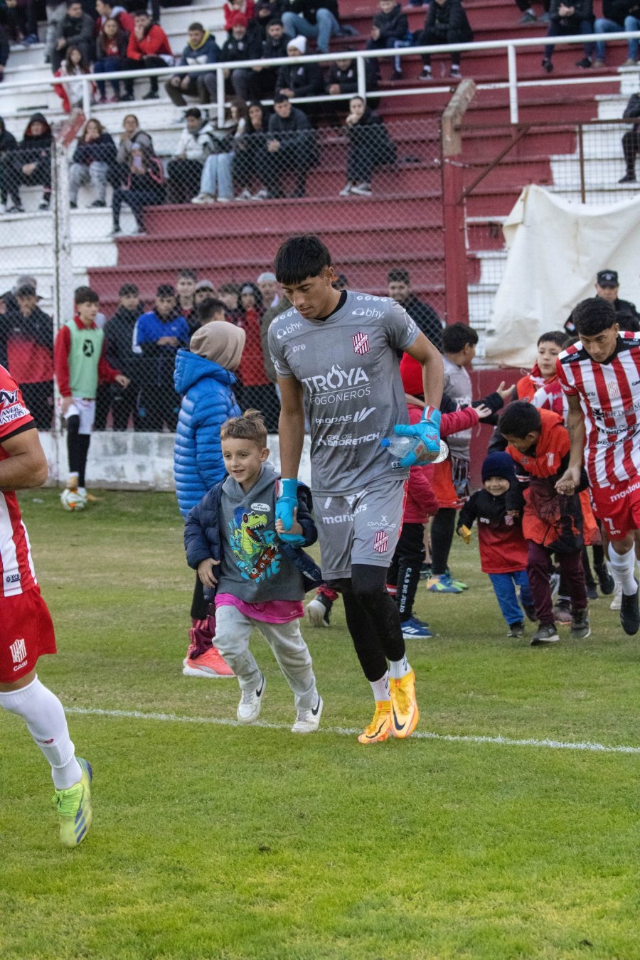 SEGURO. El arquero juliense Franco Fragueda.