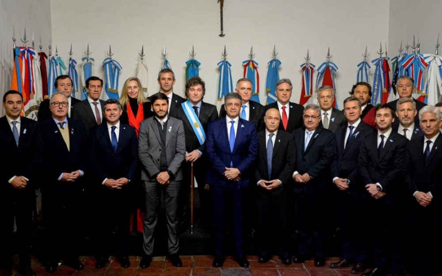 GOBERNADORES. Los integrantes del organismo que deber&aacute;n delimitar los primeros pasos para concretar varios de los puntos acordados.