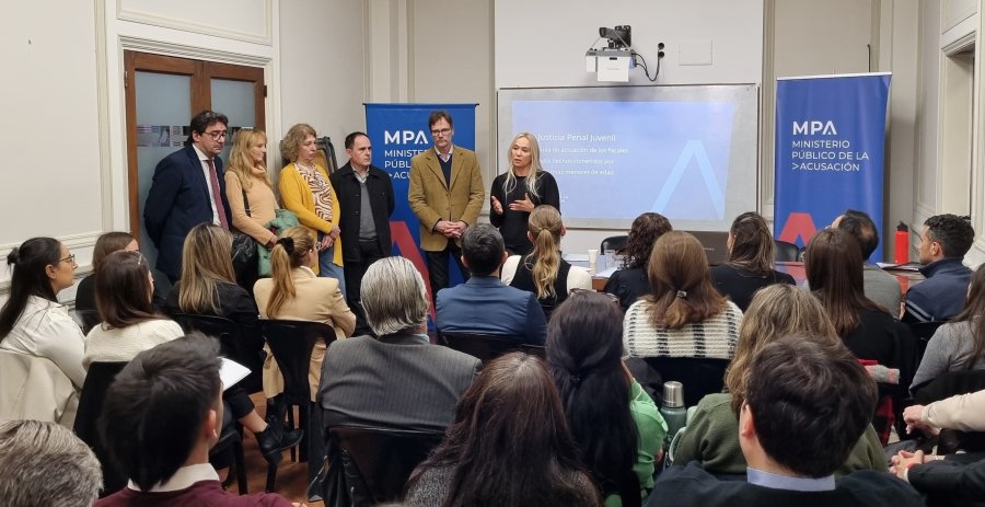 PREPARATIVOS. A principios de junio, Vranicich encabez&oacute; un encuentro sobre la implementaci&oacute;n del nuevo sistema de responsabilidad penal adolescente.