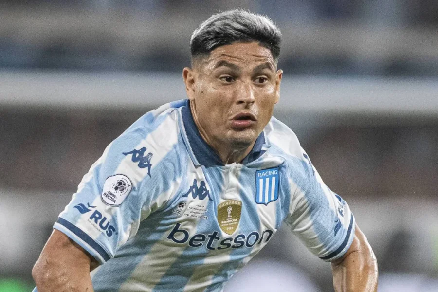 Maximiliano Salas disput&oacute; 75 partidos con Racing.