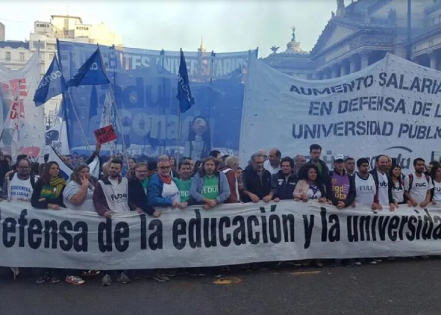 TERCERA MARCHA FEDERAL UNIVERSITARIA. La CTA de los Trabajadores y la CTA Aut&oacute;noma anunciaron que se sumar&aacute;n a la protesta del jueves en Buenos Aires.