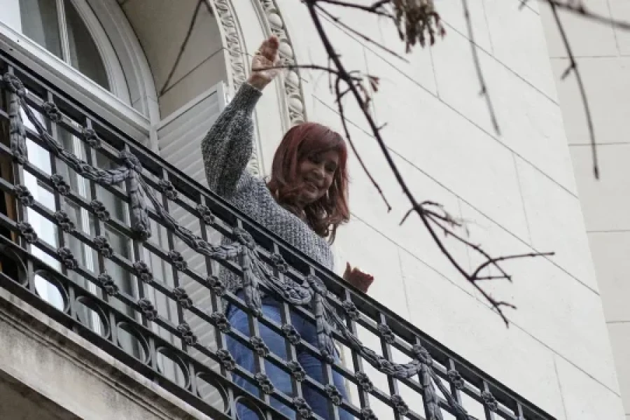 La ex presidenta Cristina Kirchner.