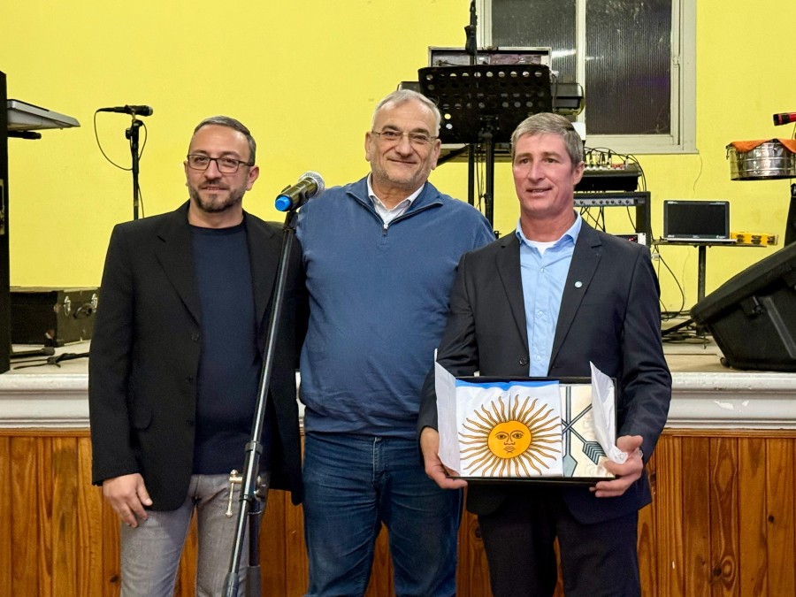 CELEBRACI&Oacute;N. El momento protocolar de la ceremonia.