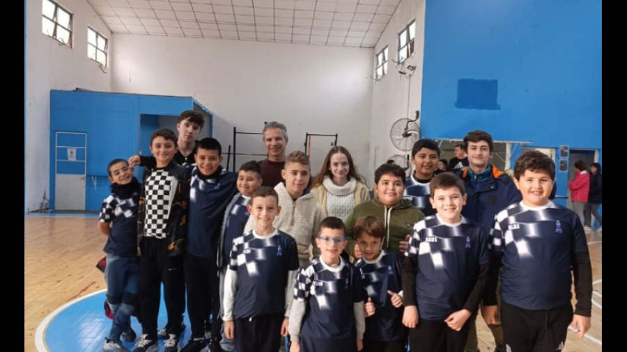 El grupo que compiti&oacute; en Rafaela.
