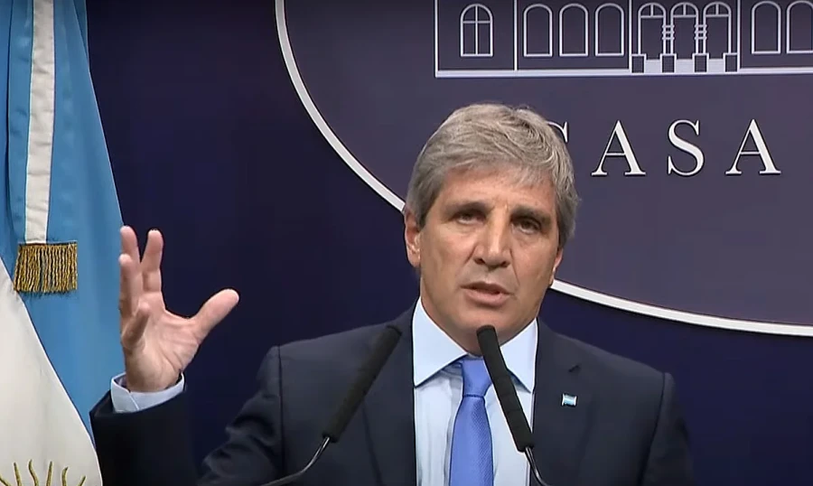 Caputo confirm&oacute; la compra de d&oacute;lares por parte del Tesoro.