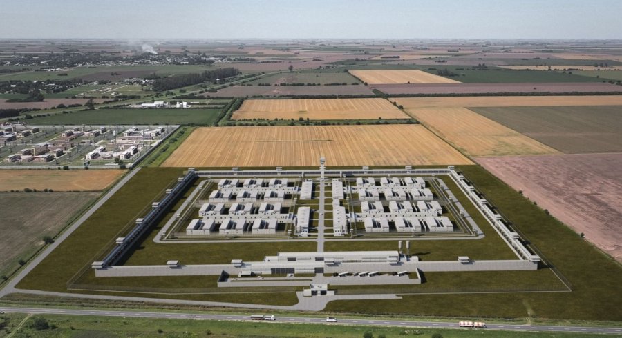 OBRA. Se enmarca en el plan integral del gobierno de Maximiliano Pullaro de infraestructura carcelaria, que en la semana tuvo como hito el vaciamiento total de comisar&iacute;as de Rosario.