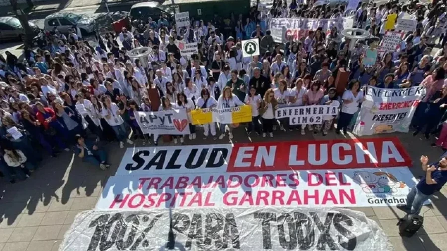 Garrahan: leer&aacute;n p&uacute;blicamente una carta que describe "el grave momento" que atraviesa el Hospital.