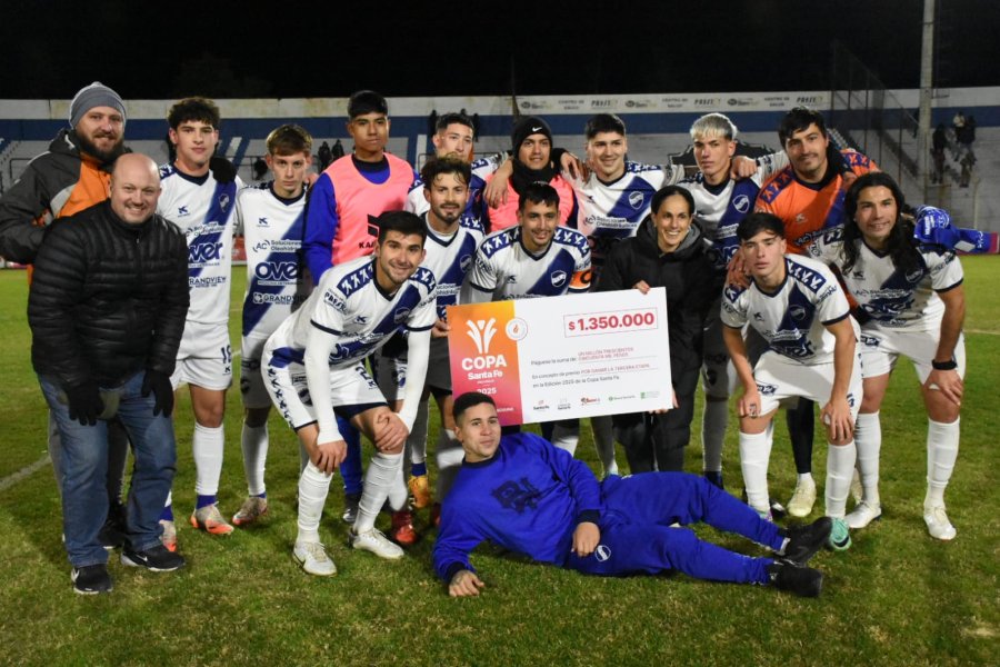 CLASIFICADO. El Lobo se qued&oacute; tambi&eacute;n con el cheque de 1.350.000 pesos.