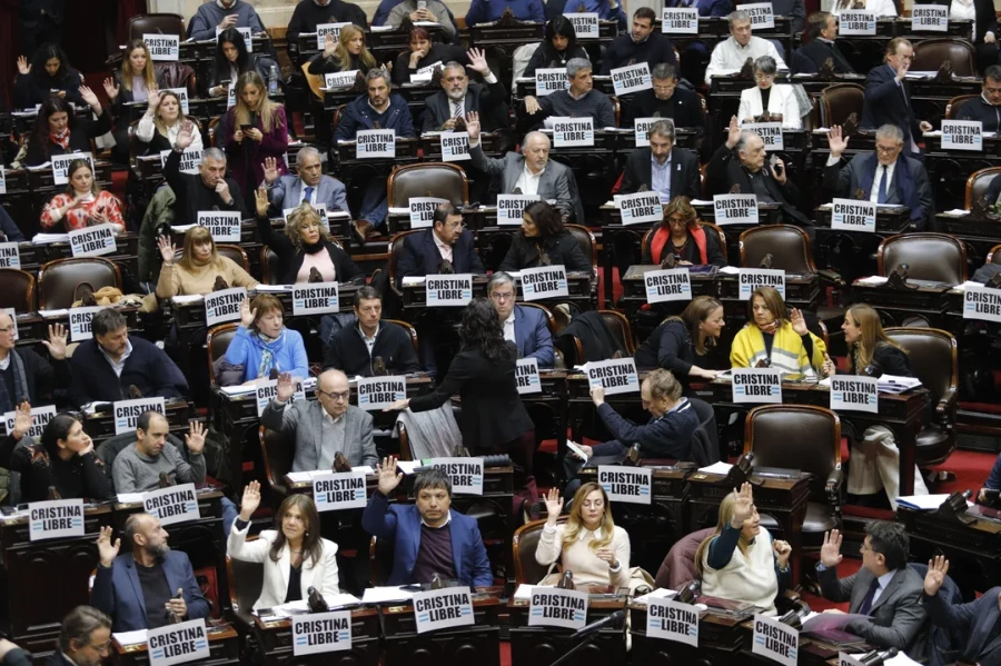Sesi&oacute;n en Diputados.