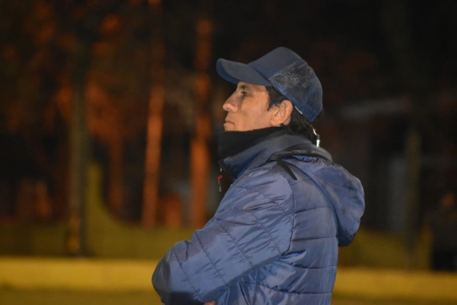 DT. Juan Sabia, entrenador del equipo liguista de Atl&eacute;tico.