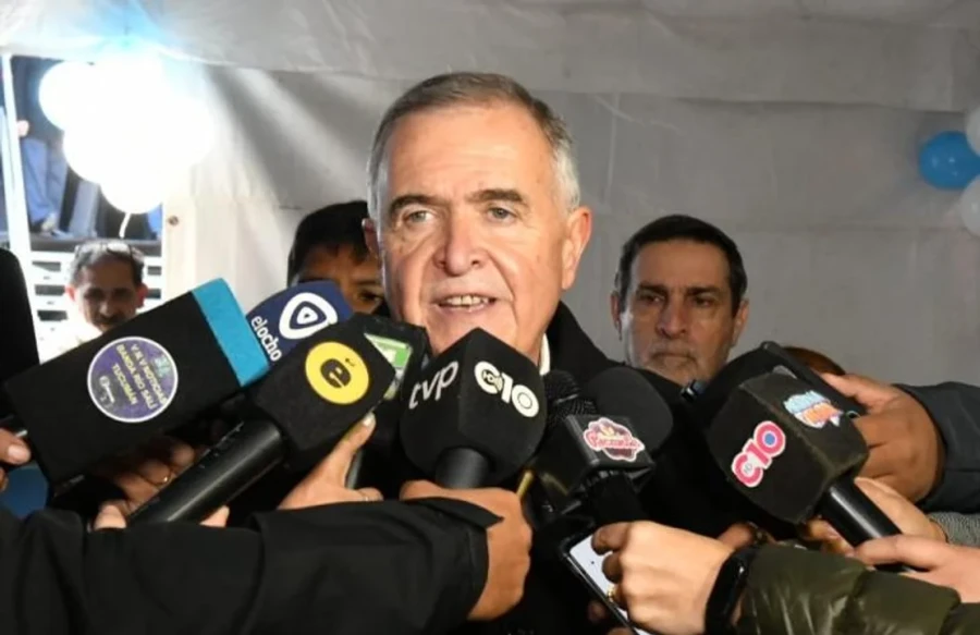 Osvlado Jaldo, gobernador de Tucum&aacute;n.