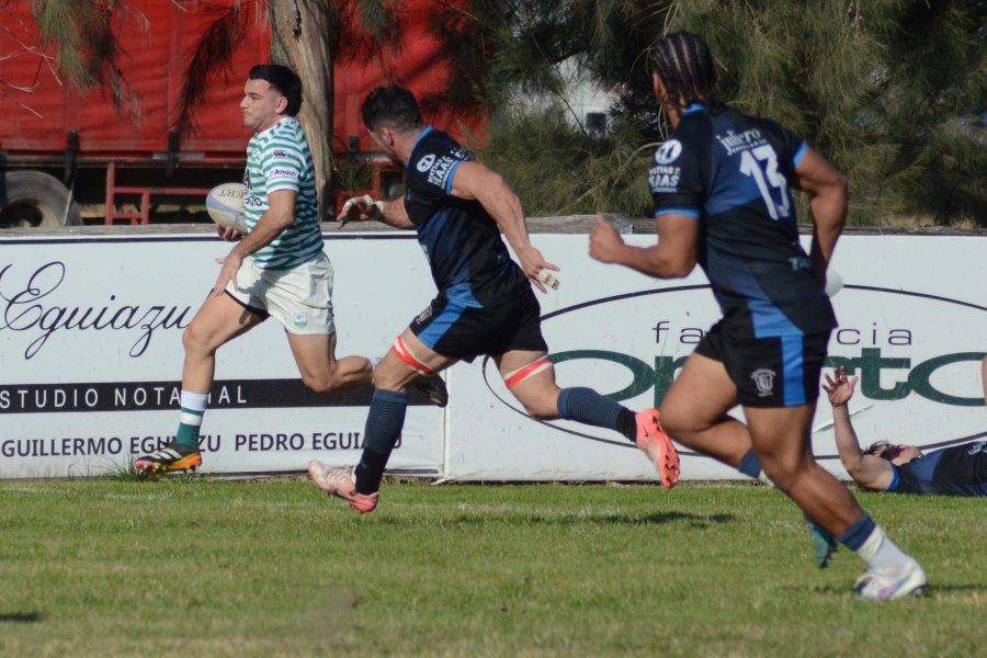 CON BONUS. El equipo rafaelino sum&oacute; de a cinco y sube de a poco en la tabla.