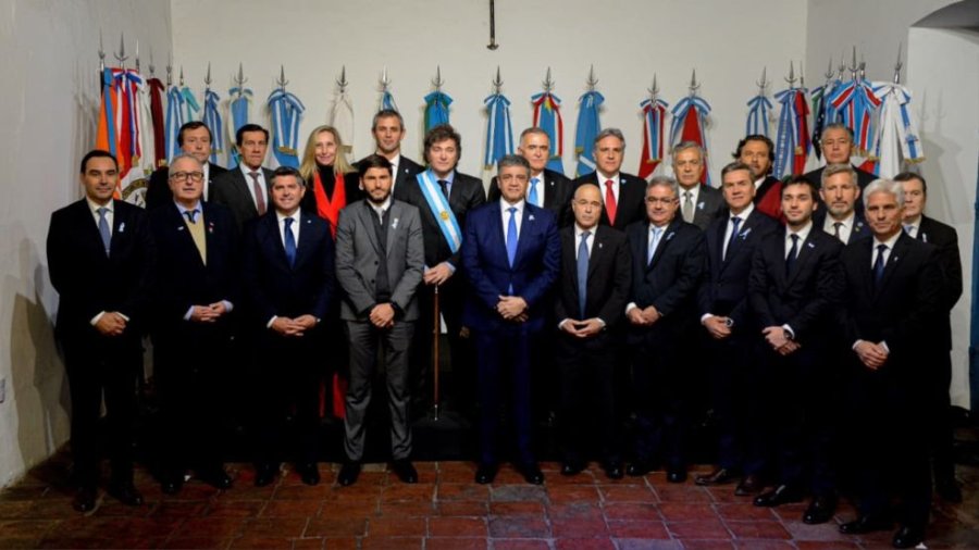 RELACIONES ENTRE GOBIERNO Y PROVINCIAS. Milei busca fortalecer la relaci&oacute;n con gobernadores tras la interna libertaria.