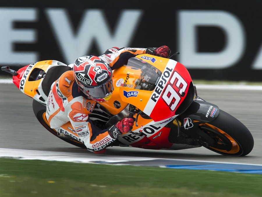 Marc M&aacute;rquez logr&oacute; ocho victorias seguidas con la Honda-Repsol.