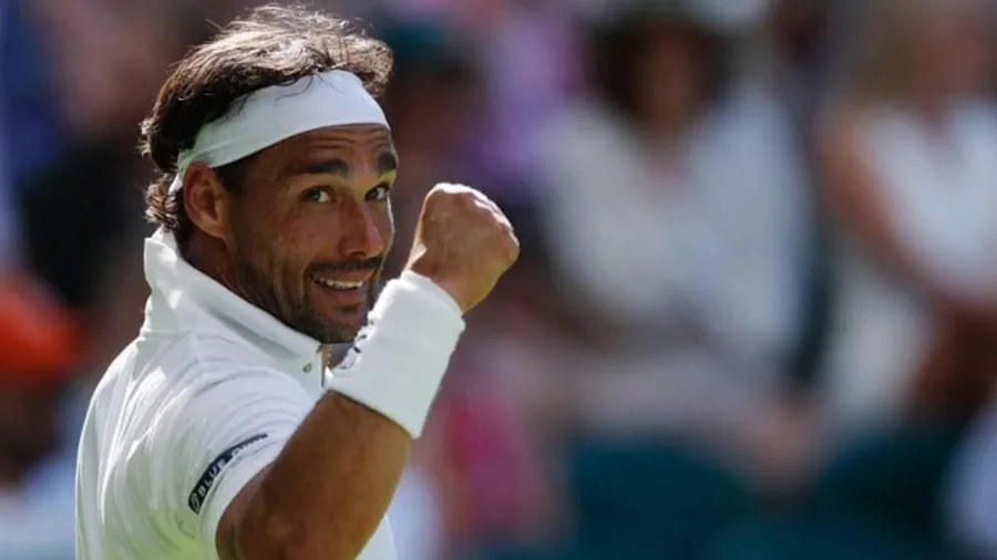 Fognini se despidi&oacute; del tenis jug&aacute;ndole un partidazo a Alcaraz en Wimbledon.