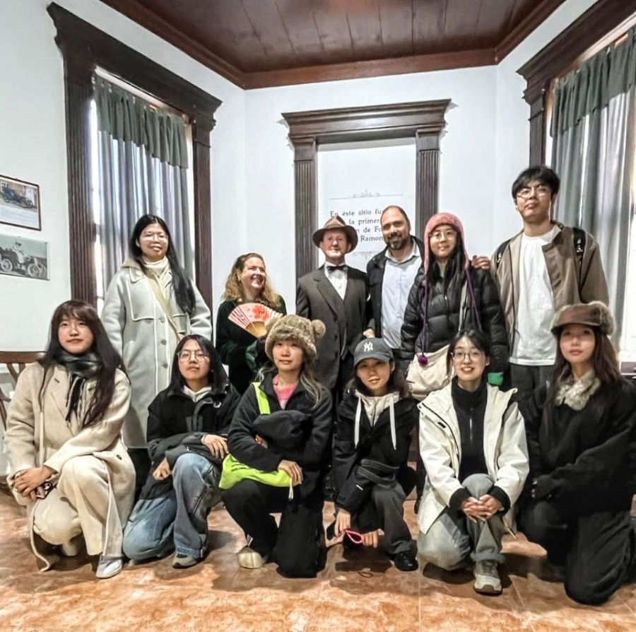 DELEGACI&Oacute;N CHINA. El contingente durante su reciente visita.