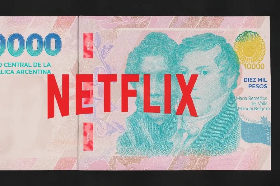 Netflix aumenta.