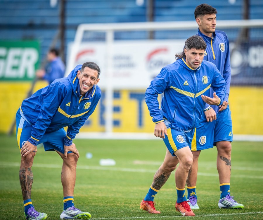 LAS FIGURAS DEL CANALLA. / &Aacute;ngel Di Mar&iacute;a, Ignacio Malcorra y Alejo V&eacute;liz.
