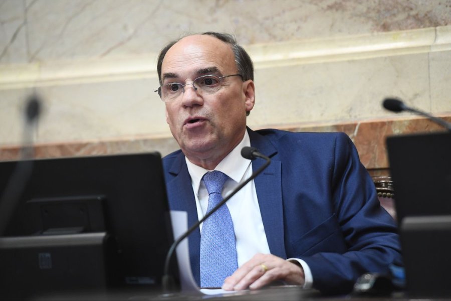 PABLO BLANCO. El senador fueguino defendi&oacute; su voto afirmativo a favor del aumento para jubilados y la declaraci&oacute;n de la emergencia para personas con discapacidad.