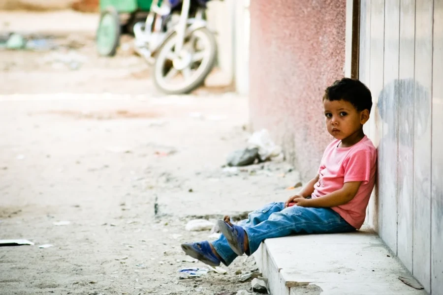 Ni&ntilde;os en situaci&oacute;n de calle.