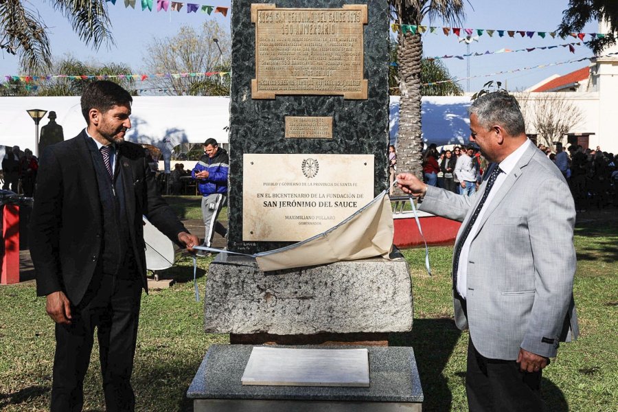 &ldquo;Con esfuerzo propio, invertiremos 1.500 millones de d&oacute;lares en infraestructura este a&ntilde;o en toda la provincia&rdquo;, afirm&oacute; Pullaro en San Jer&oacute;nimo del Sauce.