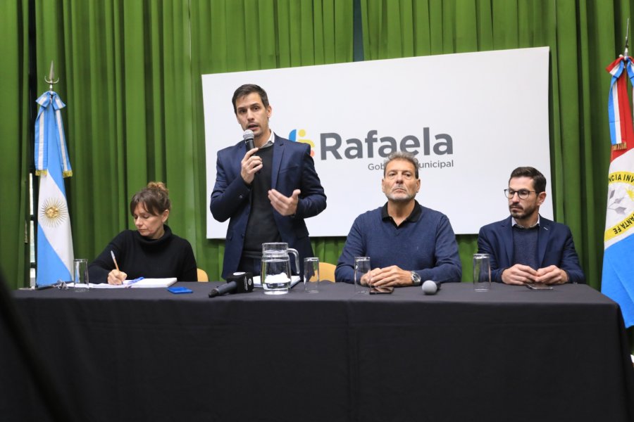 LICITACION. &ldquo;Estamos hablando de m&aacute;s de 5.000 millones de pesos invertidos en equipamiento en las distintas etapas&rdquo;, se&ntilde;al&oacute; el intendente rafaelino.
